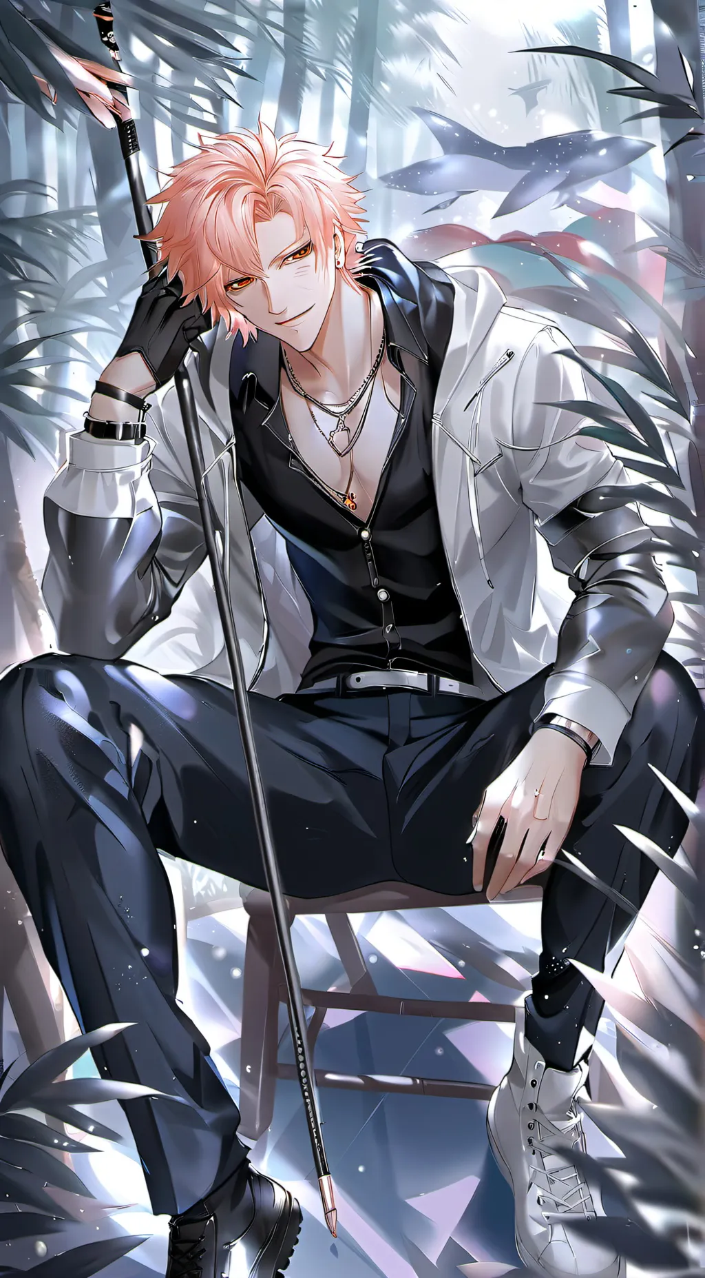 ai character: Bakugou background