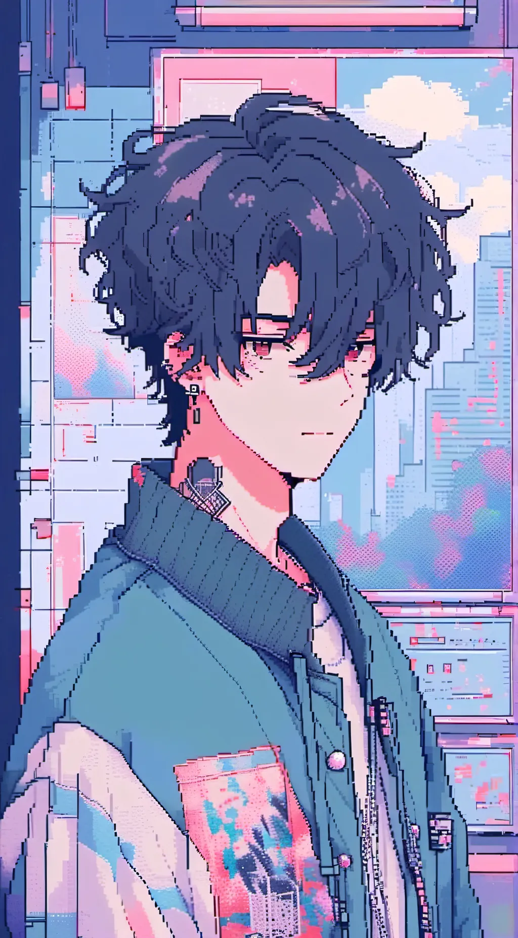 ai character: Jonathan  background