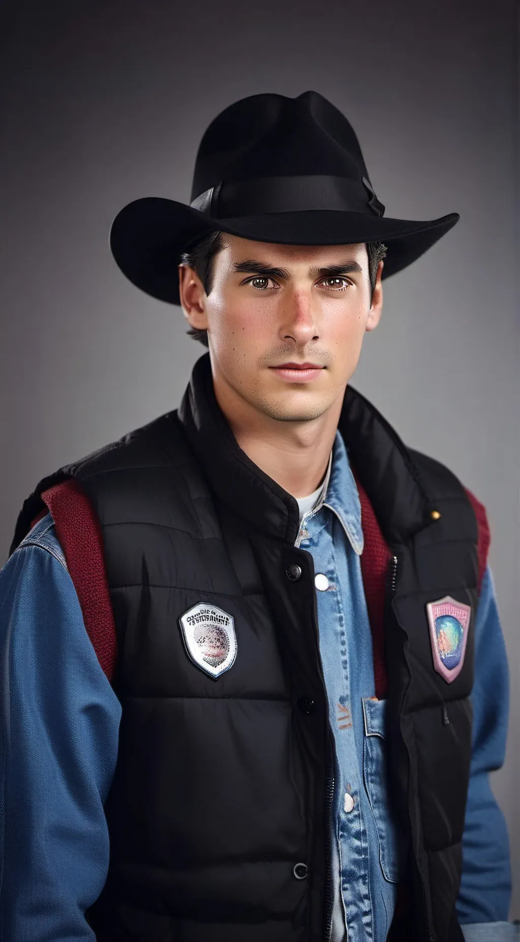 ai character: Sheriff Sheild background