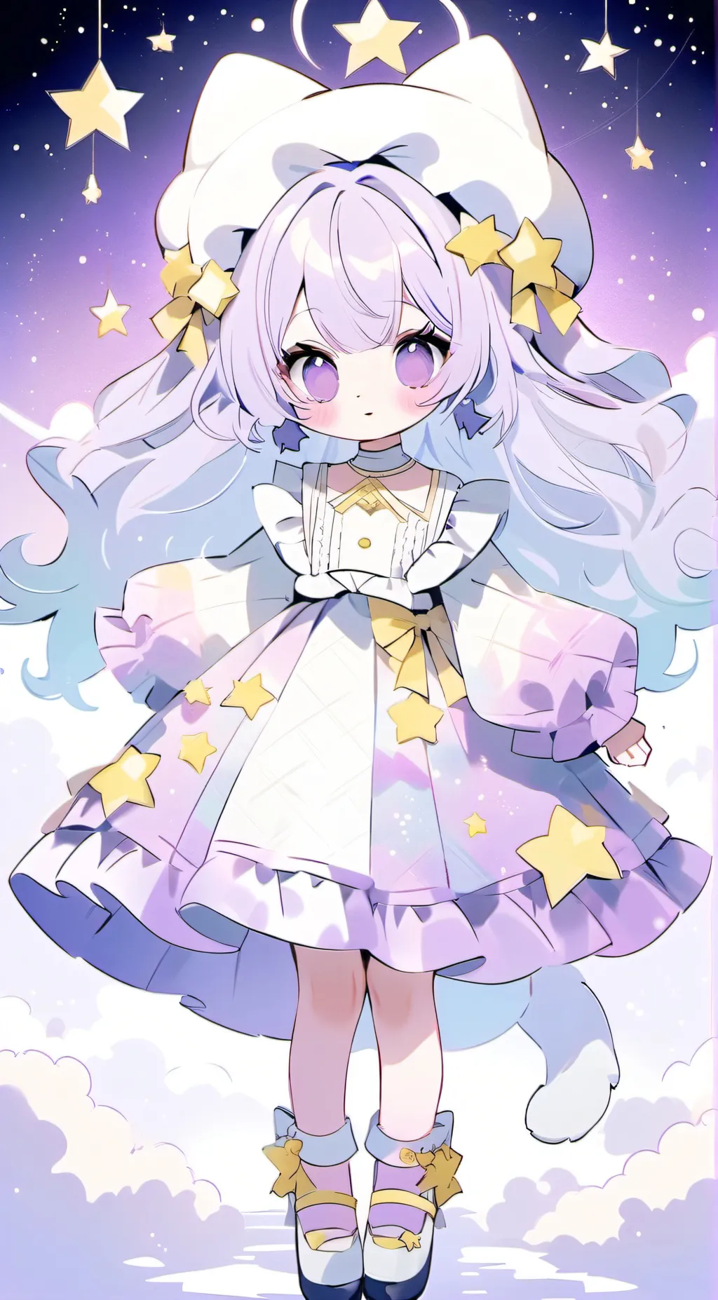ai character: Luna background