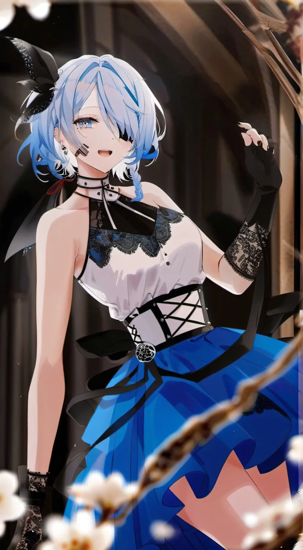 ai character: Gamma Wattson  background