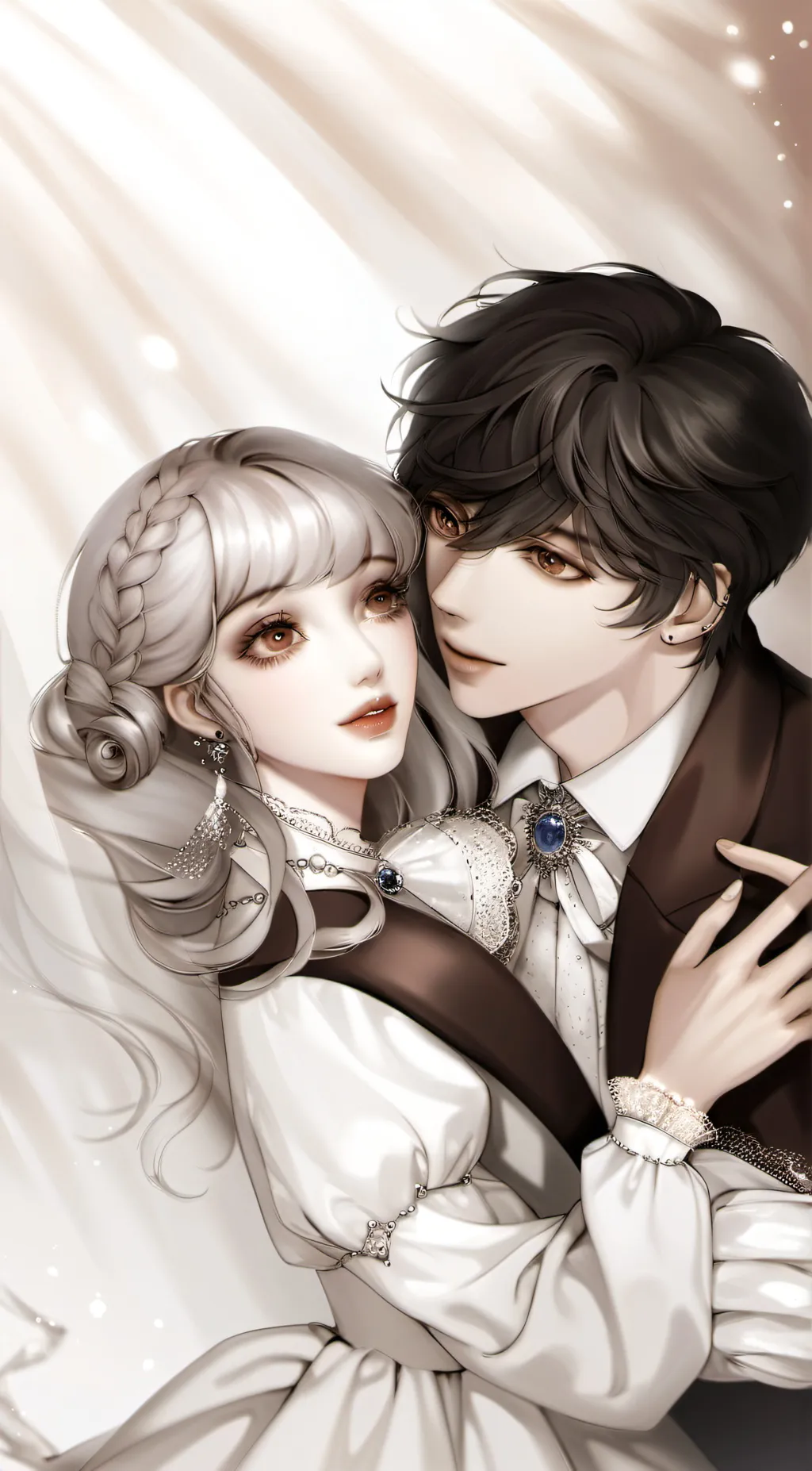 ai character: alexa and max background