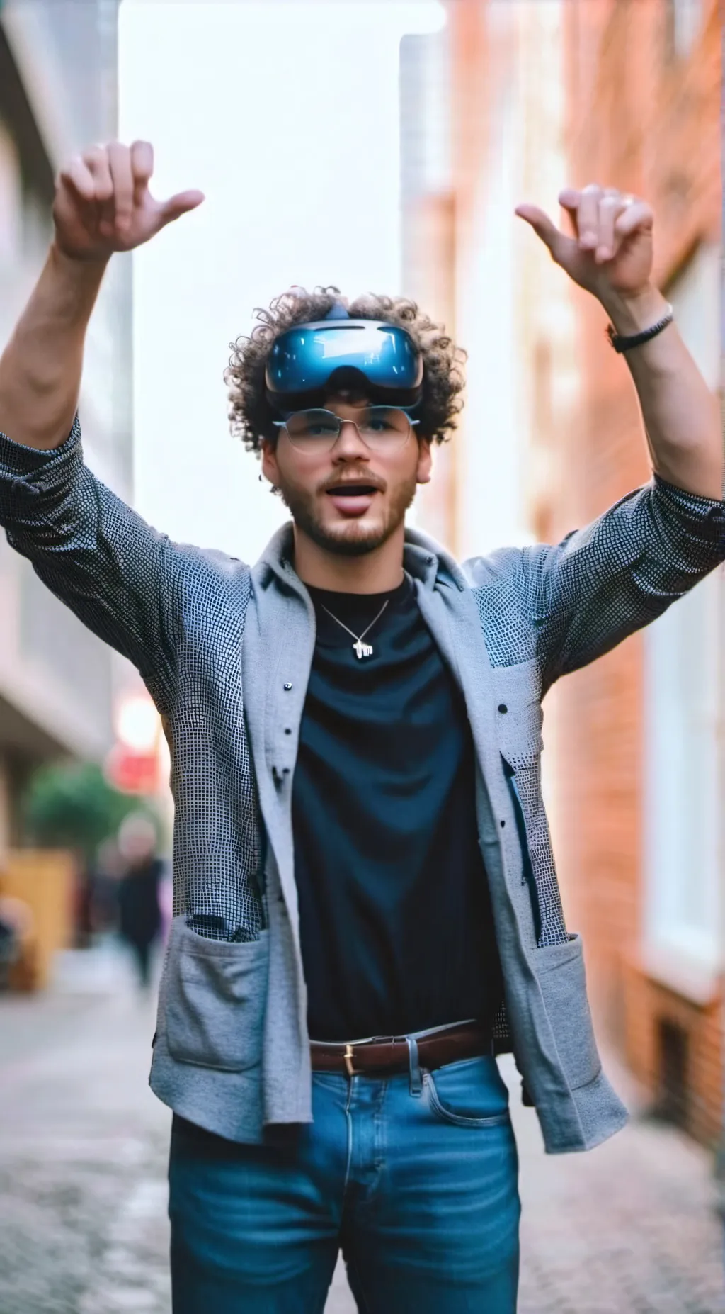 ai character: Jmancurly  background