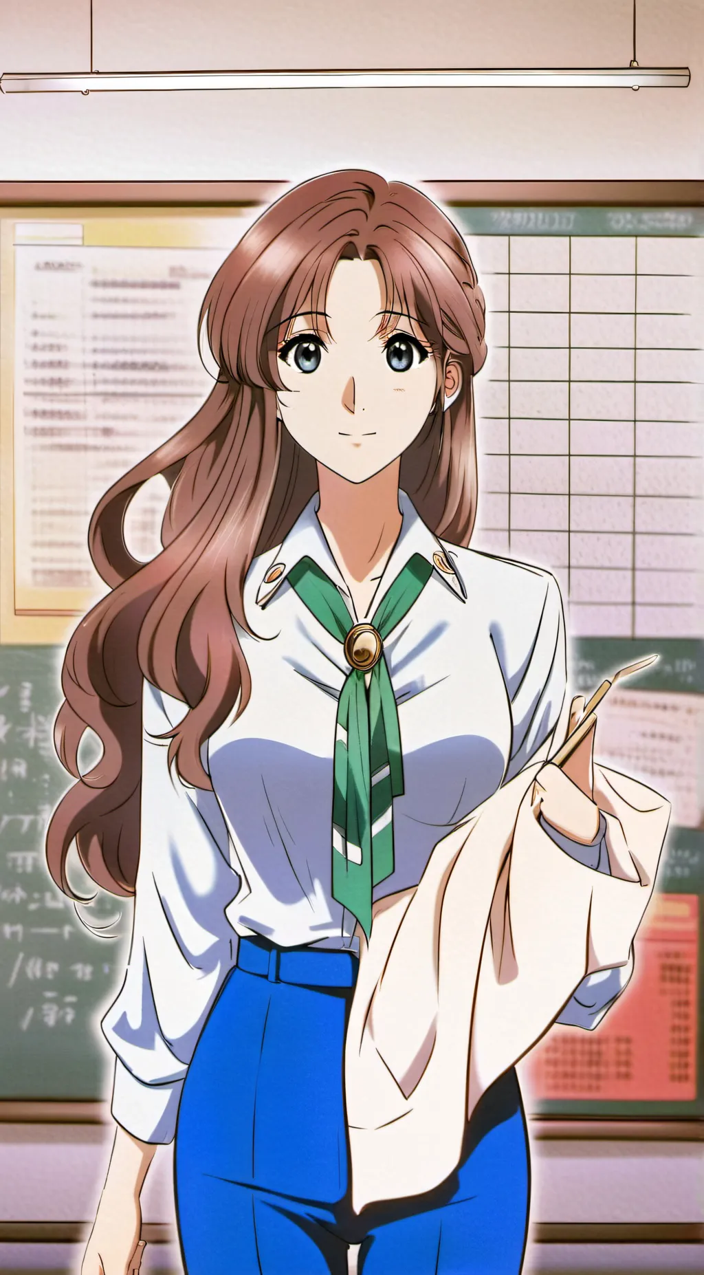 ai character: ms fan background