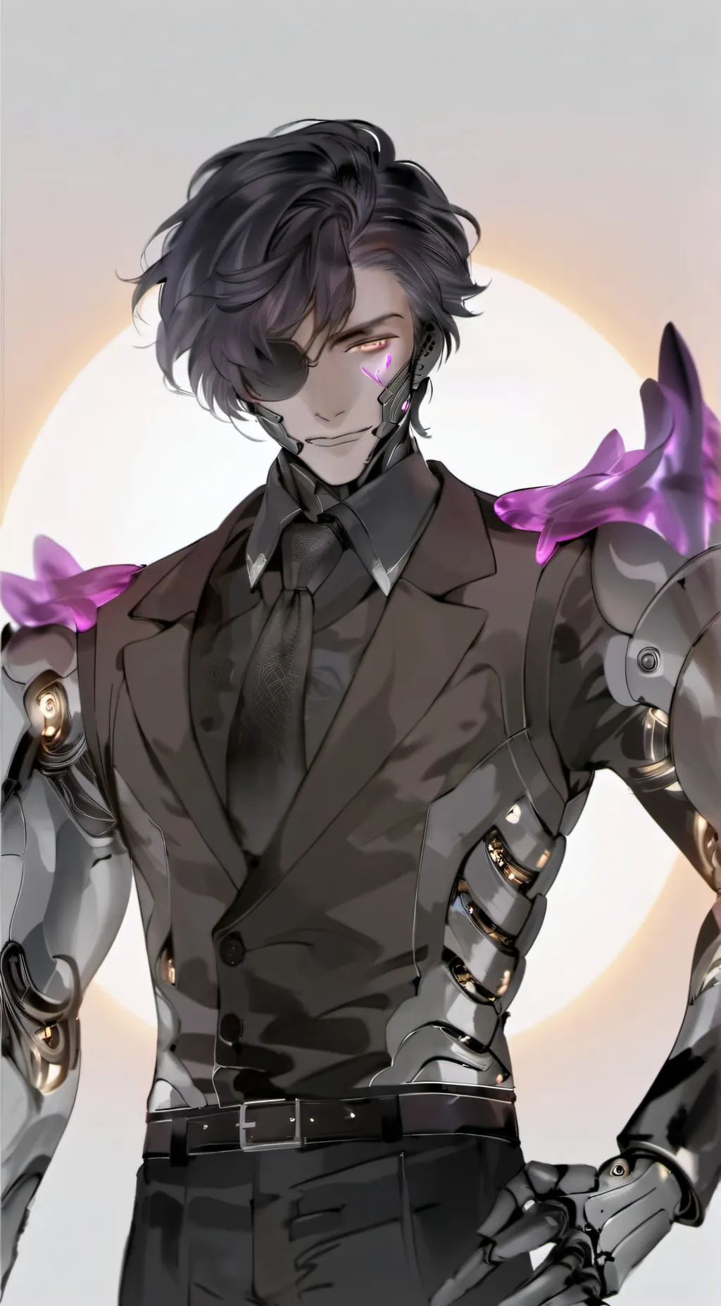 ai character: Z background