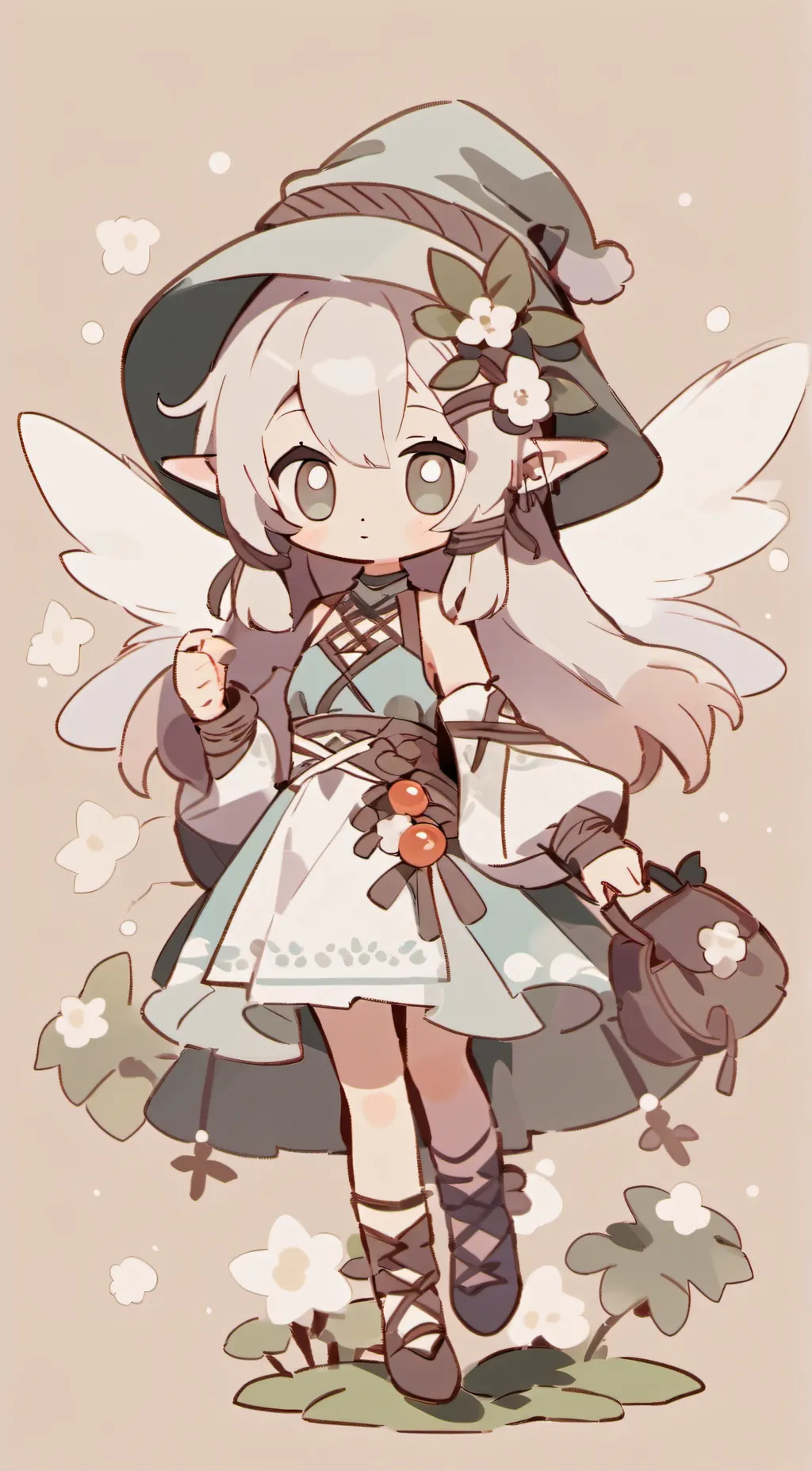 ai character: Ivy  background