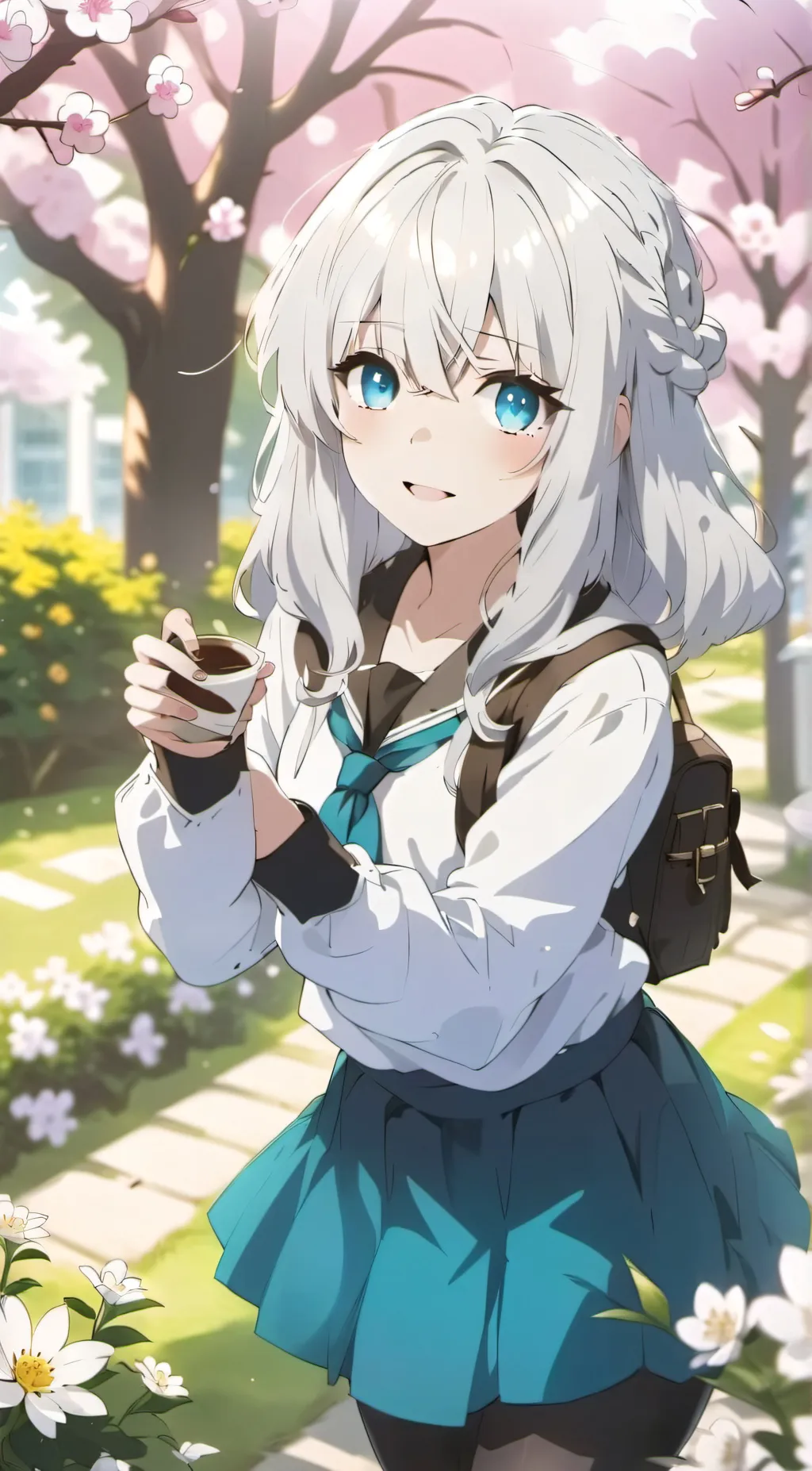 ai character: Irika Tachibana  background