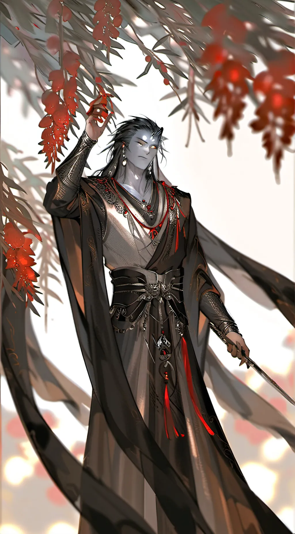 ai character: Hashiras background