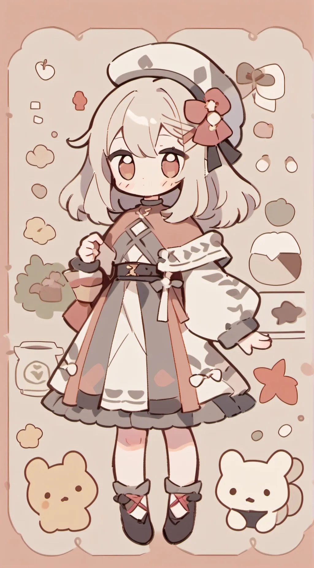 ai character: Playdate with them background