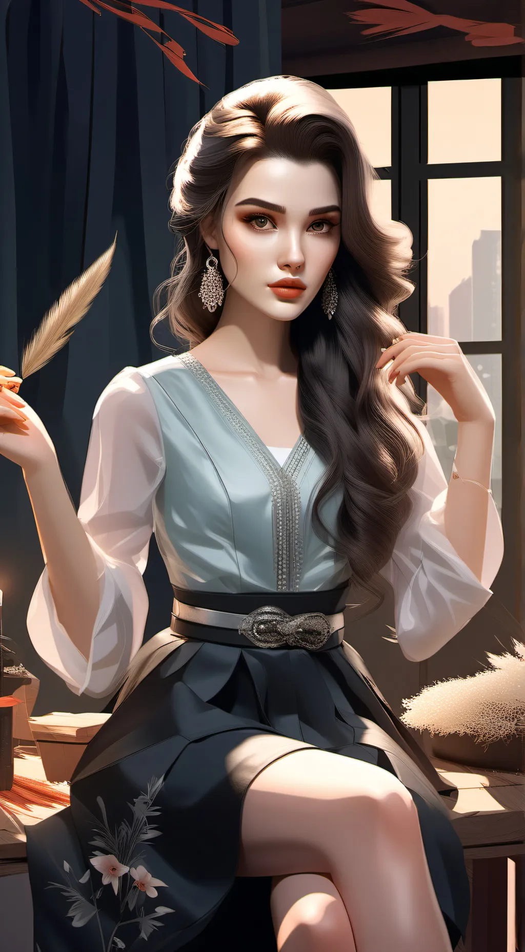 ai character: miss Rodriguez background