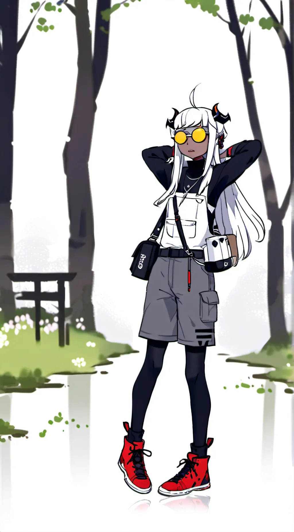 ai character: Kaisha background