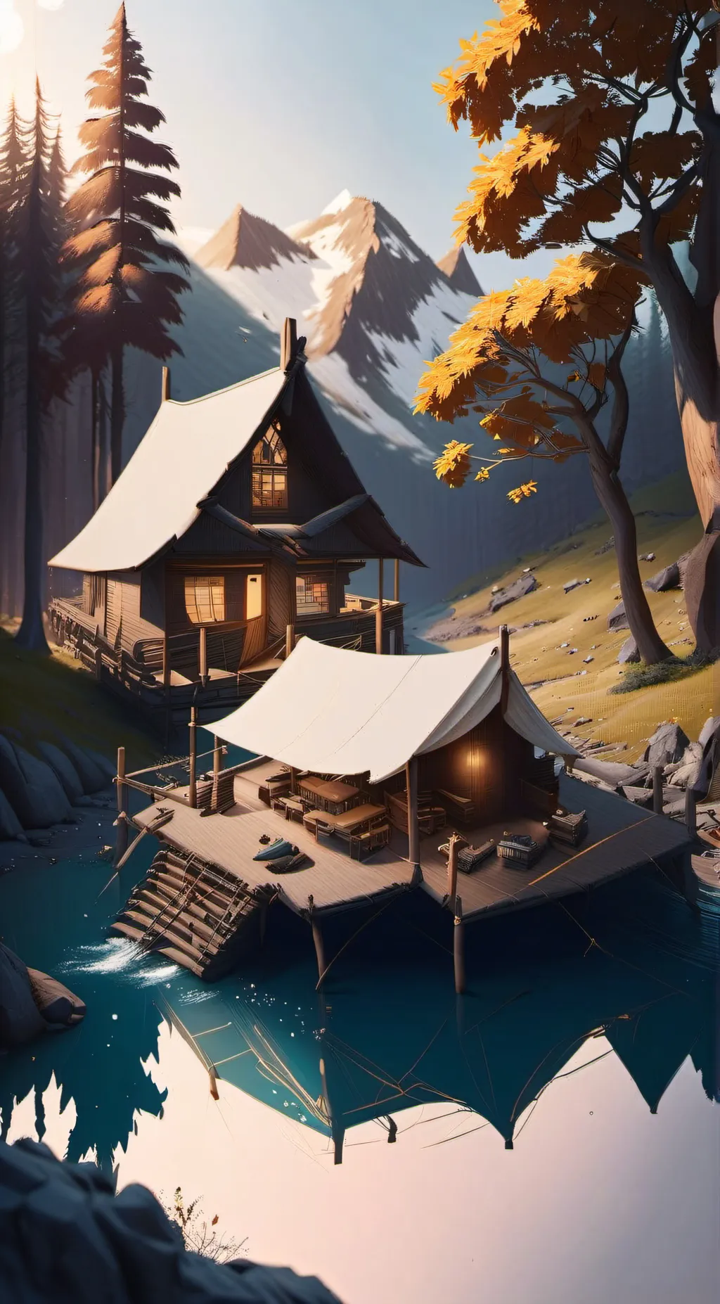 ai character: bunk d + sonic +HH background