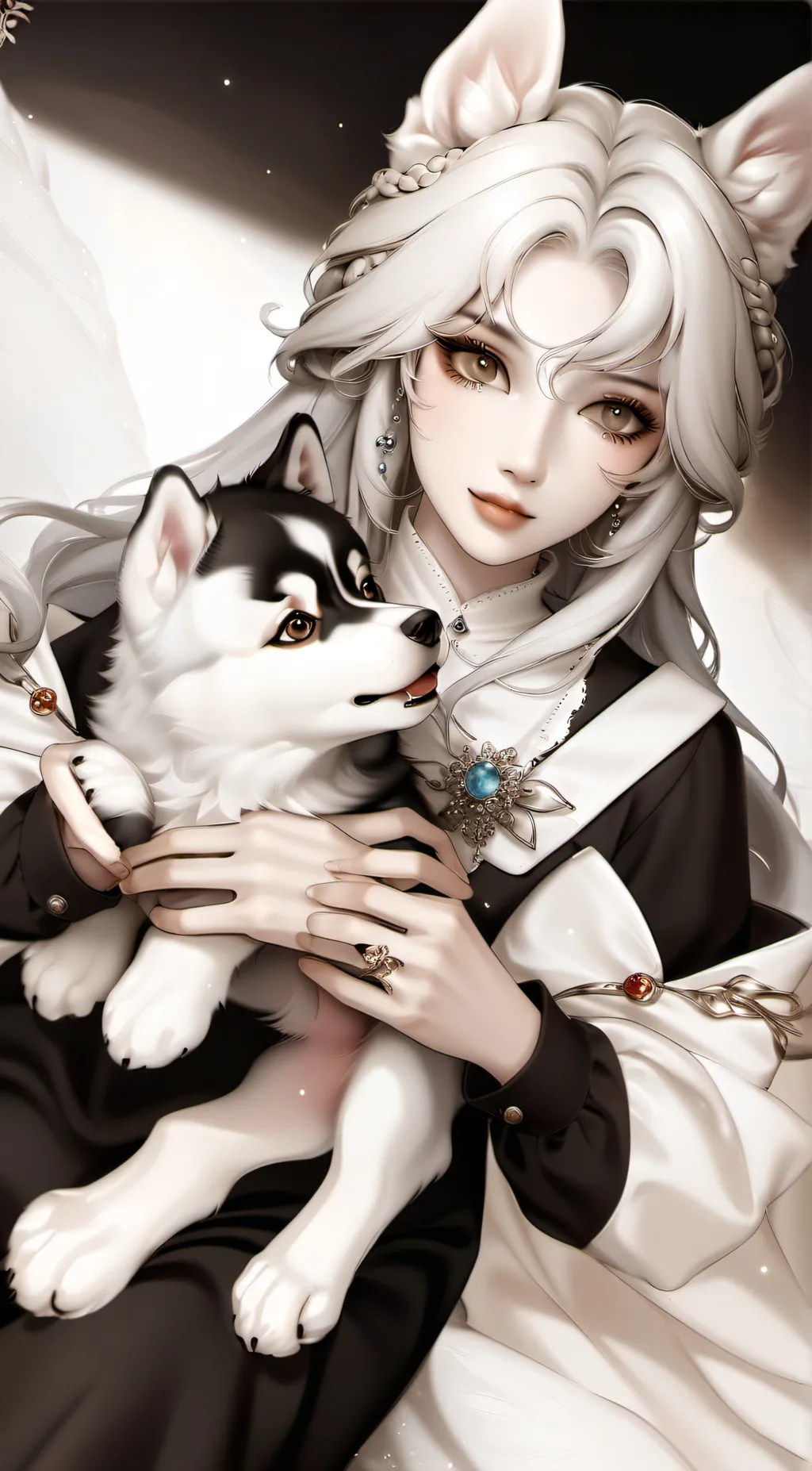 ai character: Laura  background