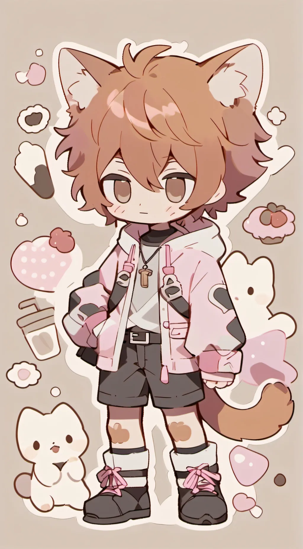 ai character: Ollie  background