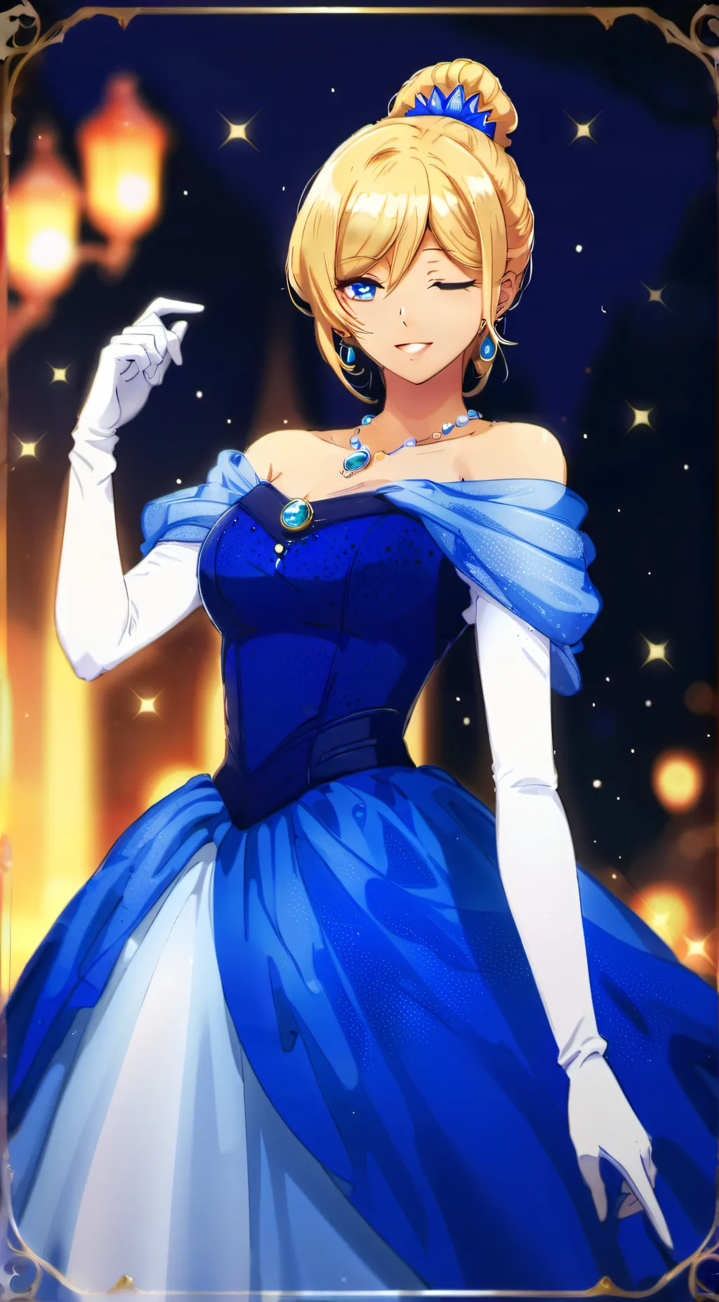 ai character: New Princess background