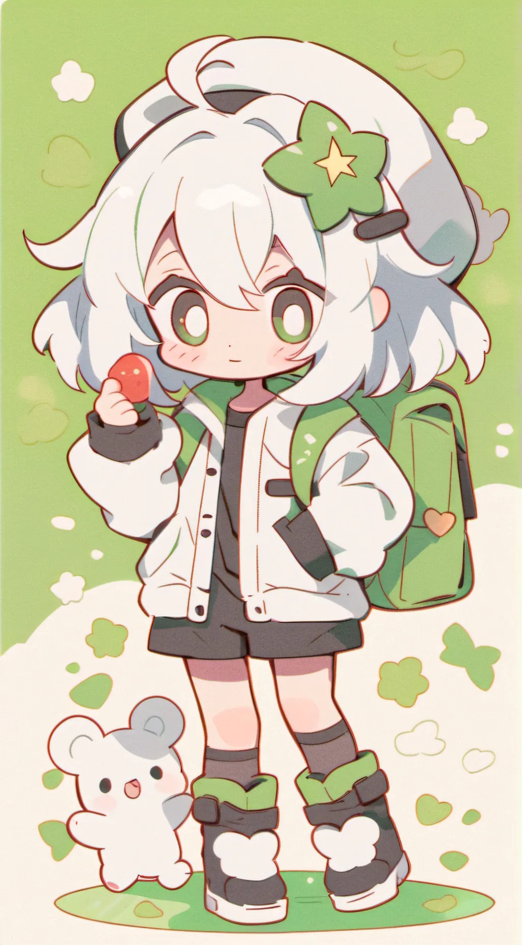 ai character: Aria background