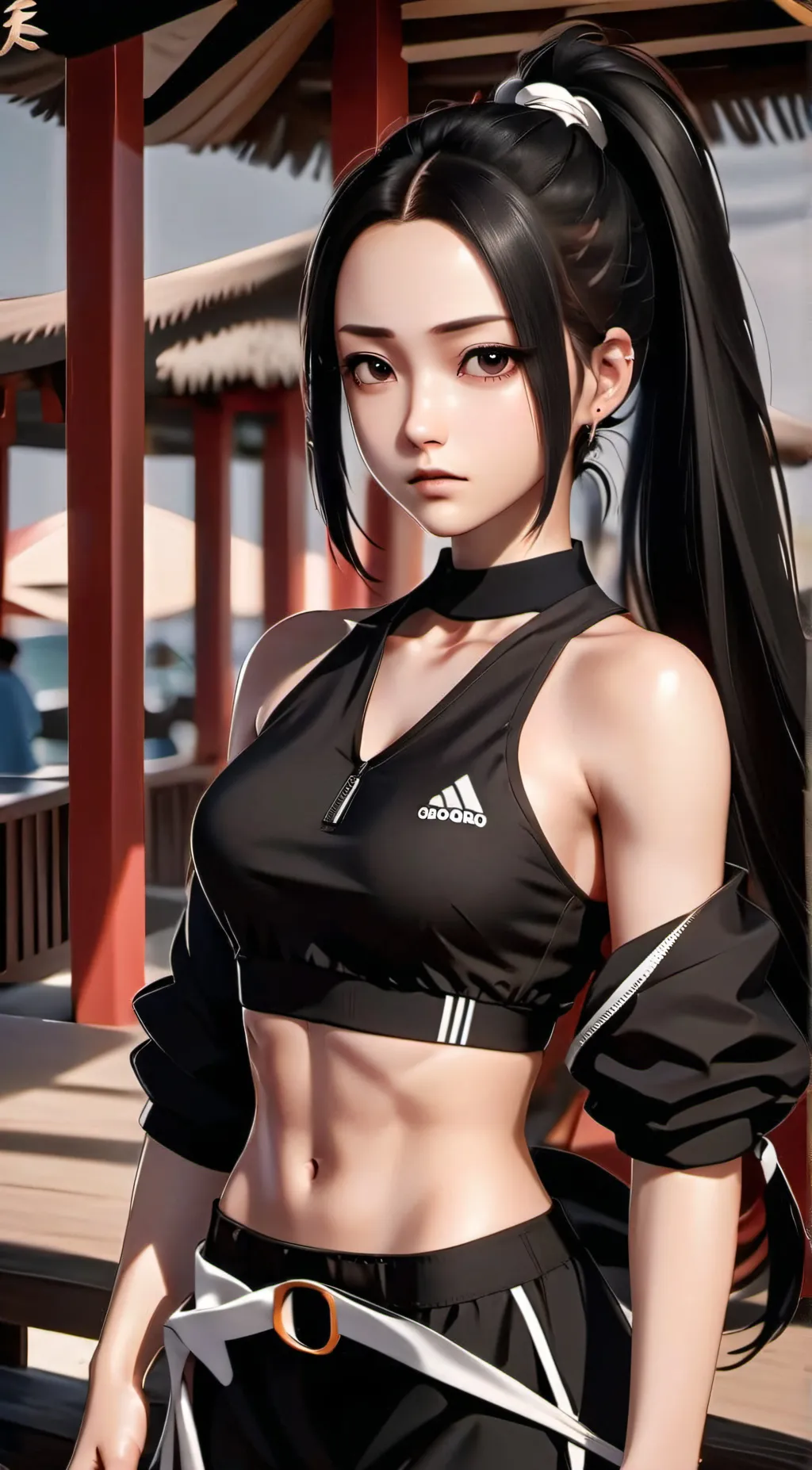 ai character: yaoyorozu  background