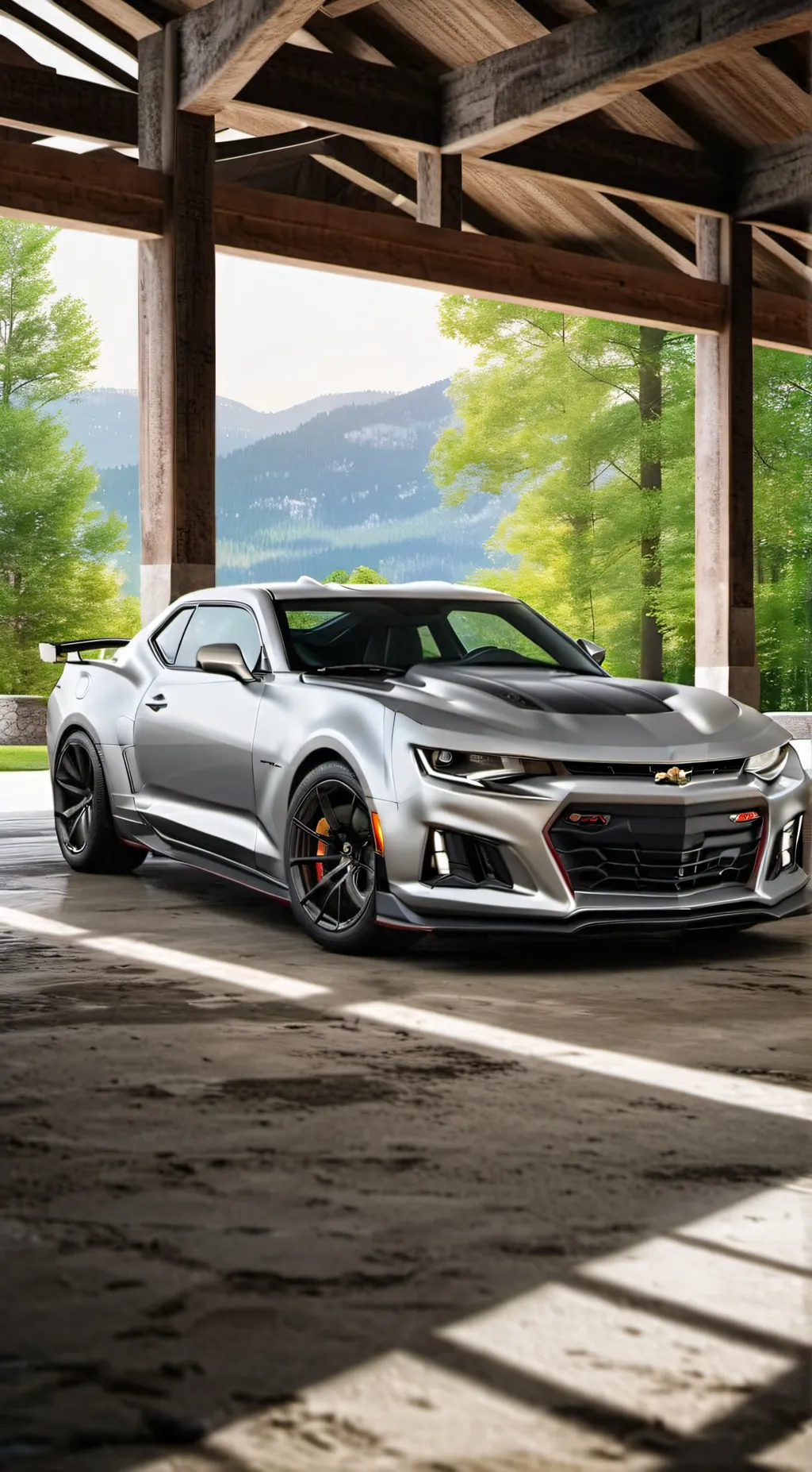 ai character: Camaro Zl1 1Le background