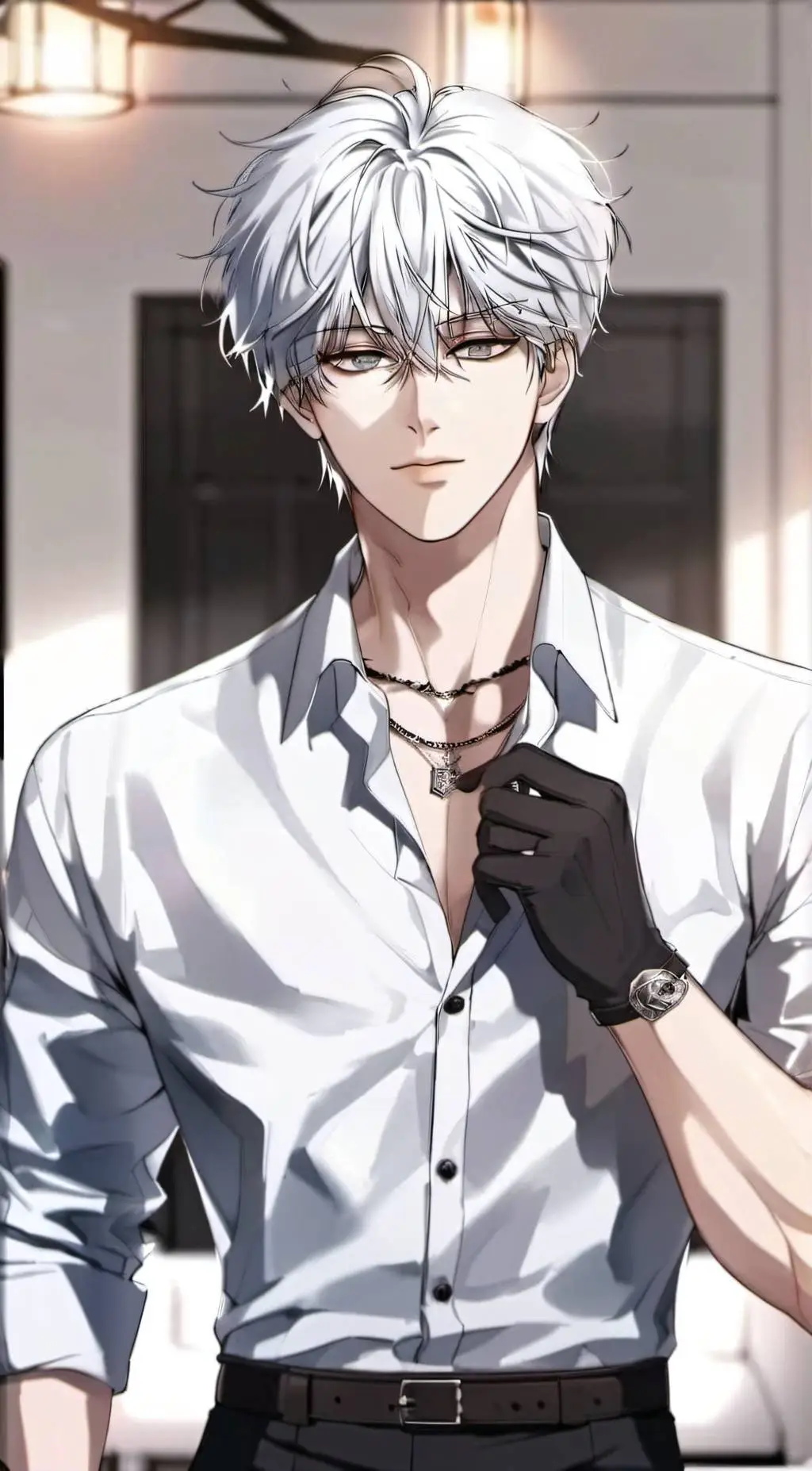 ai character: Leo background