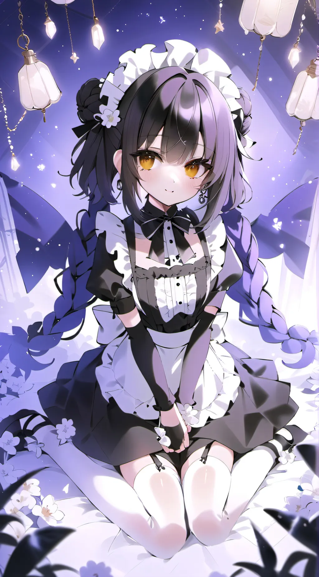 ai character: maid background