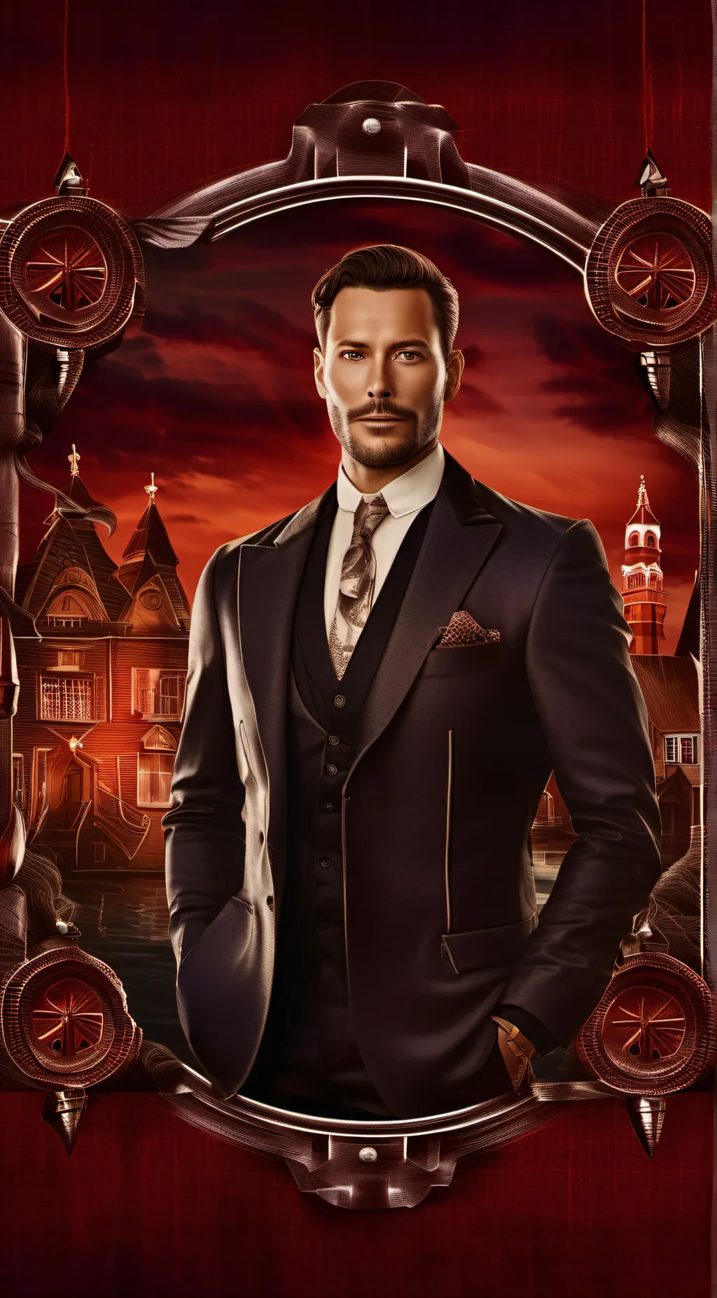 ai character: lucifer mornings background