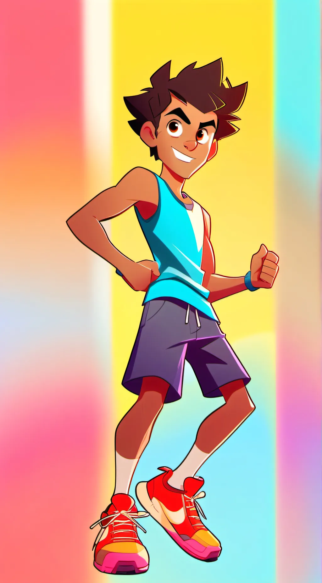 ai character: last kids on earth background