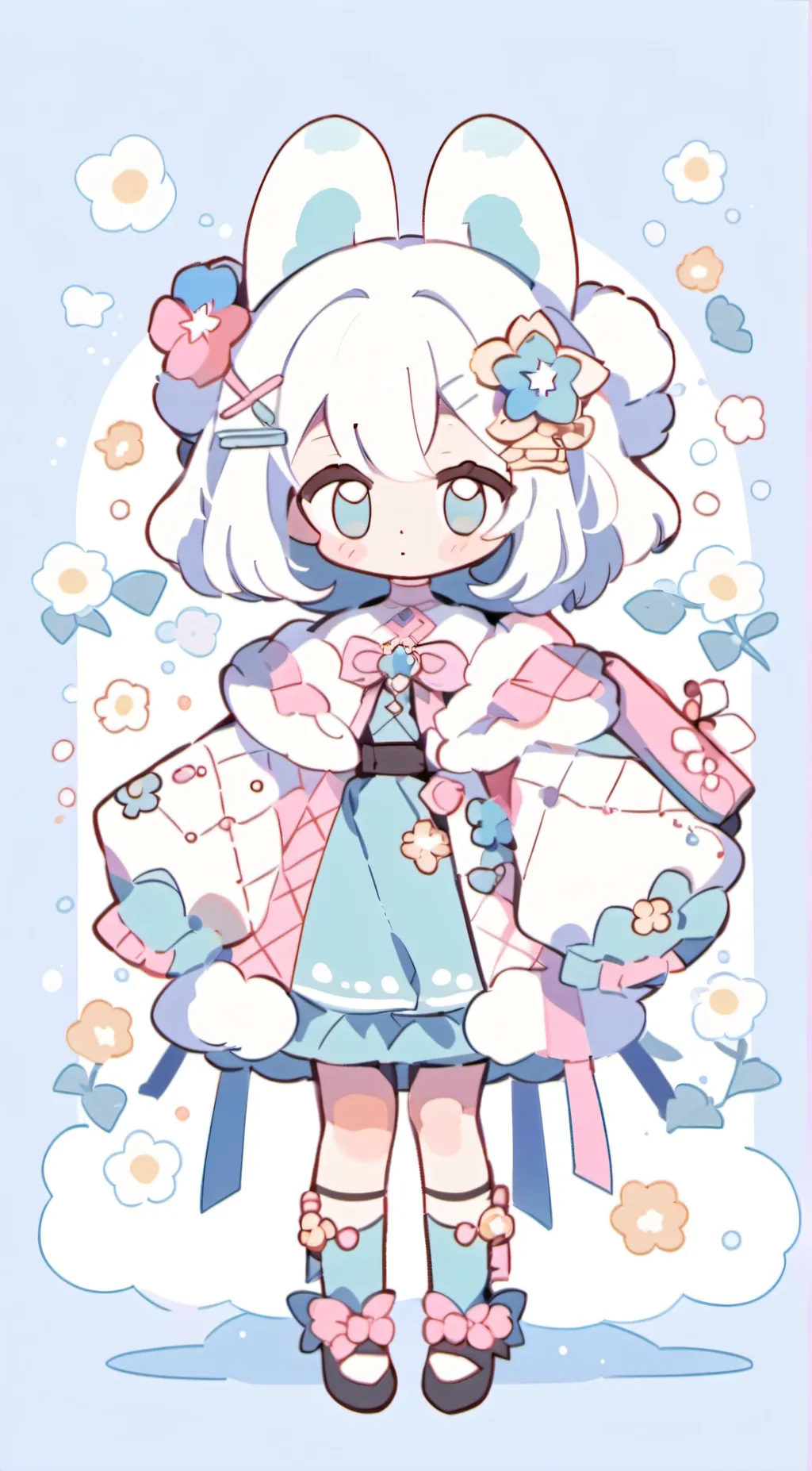 ai character: Chiby girl background