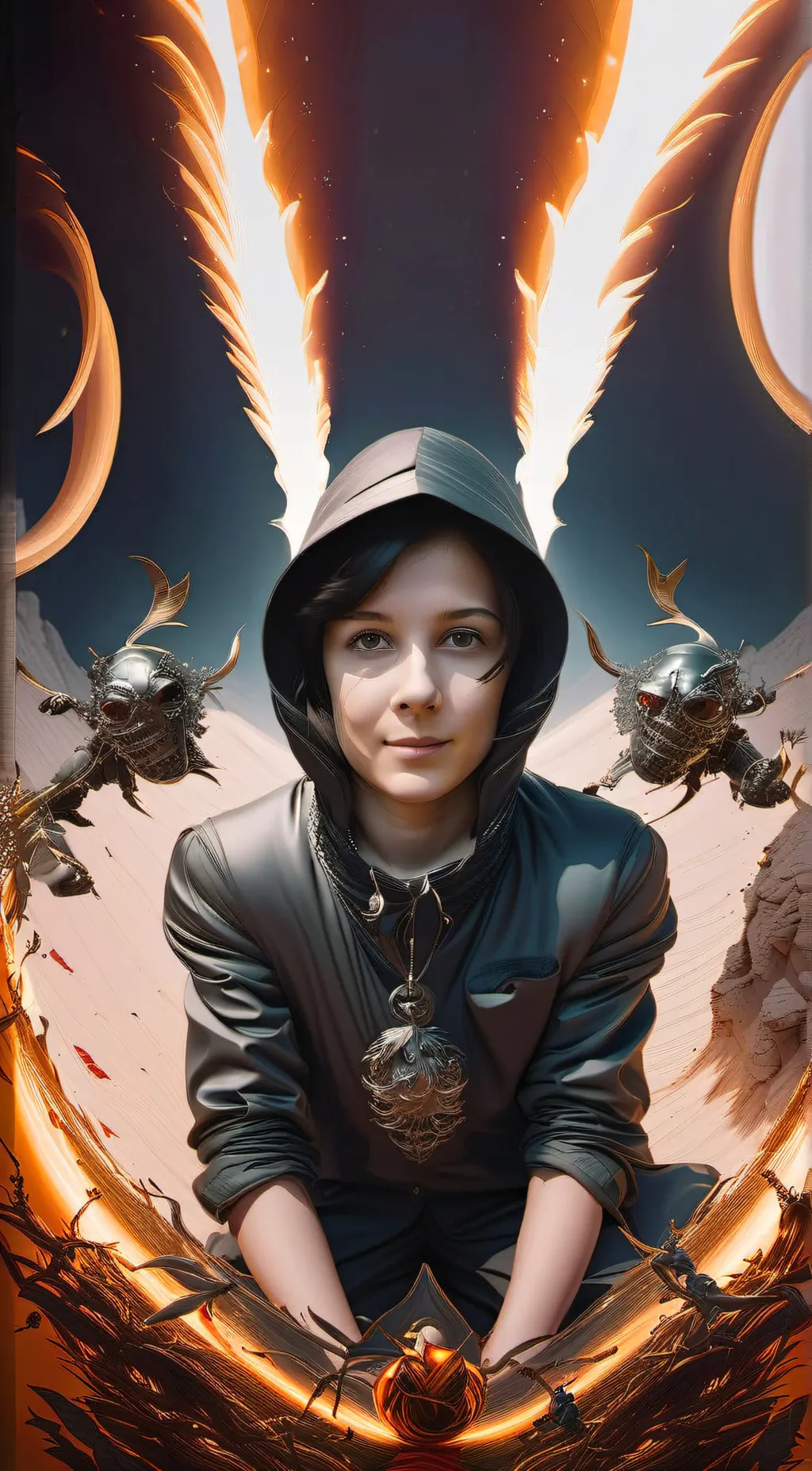 ai character: Atticus freeman  background