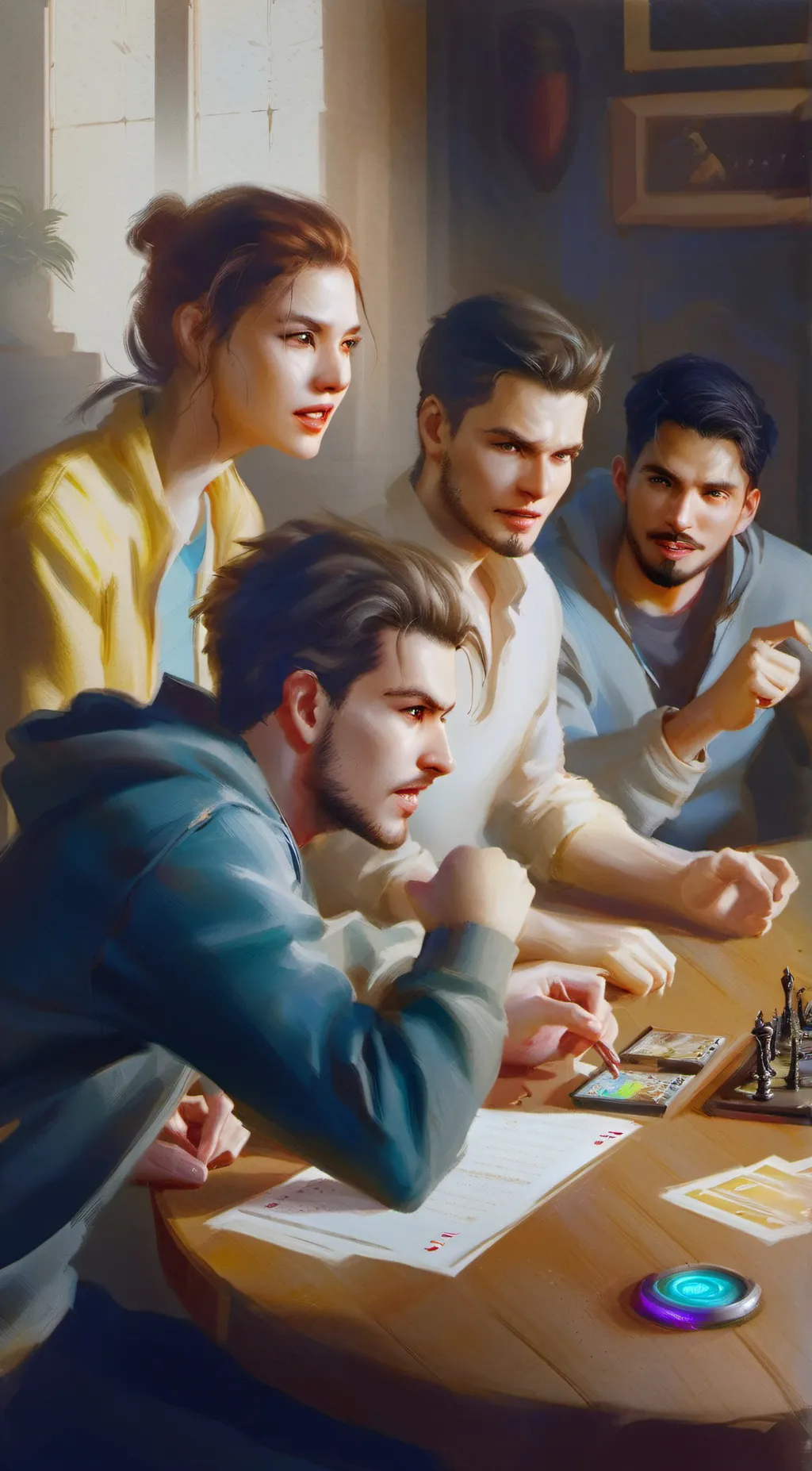 ai character: MHA AMONG US background