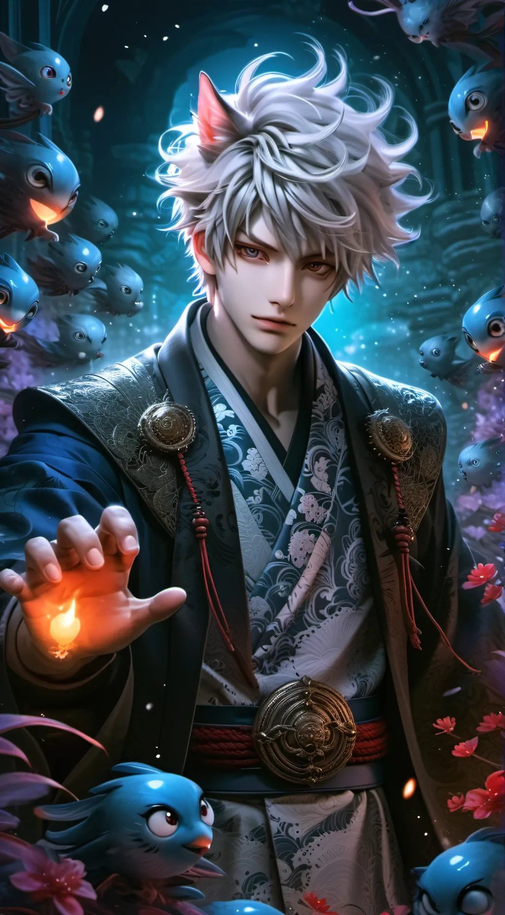 ai character: Kai background