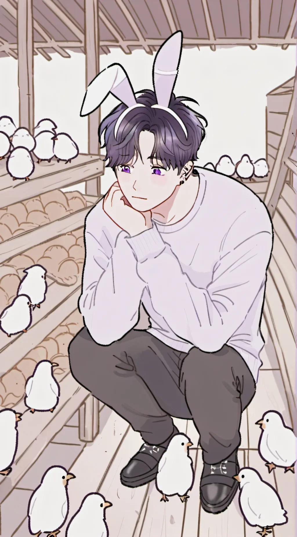 ai character: Toby background