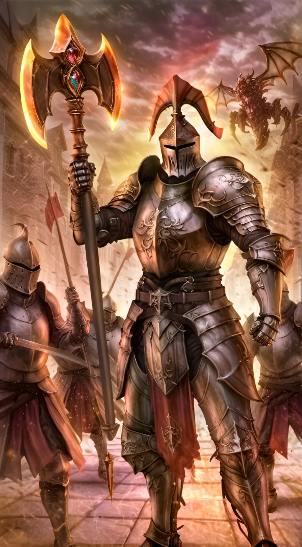 ai character: Firem background