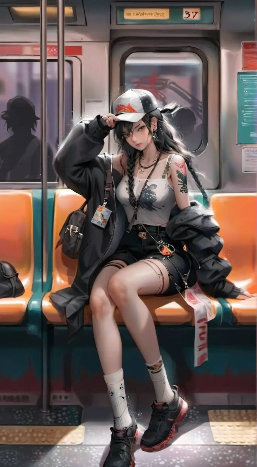 ai character: Ashely background