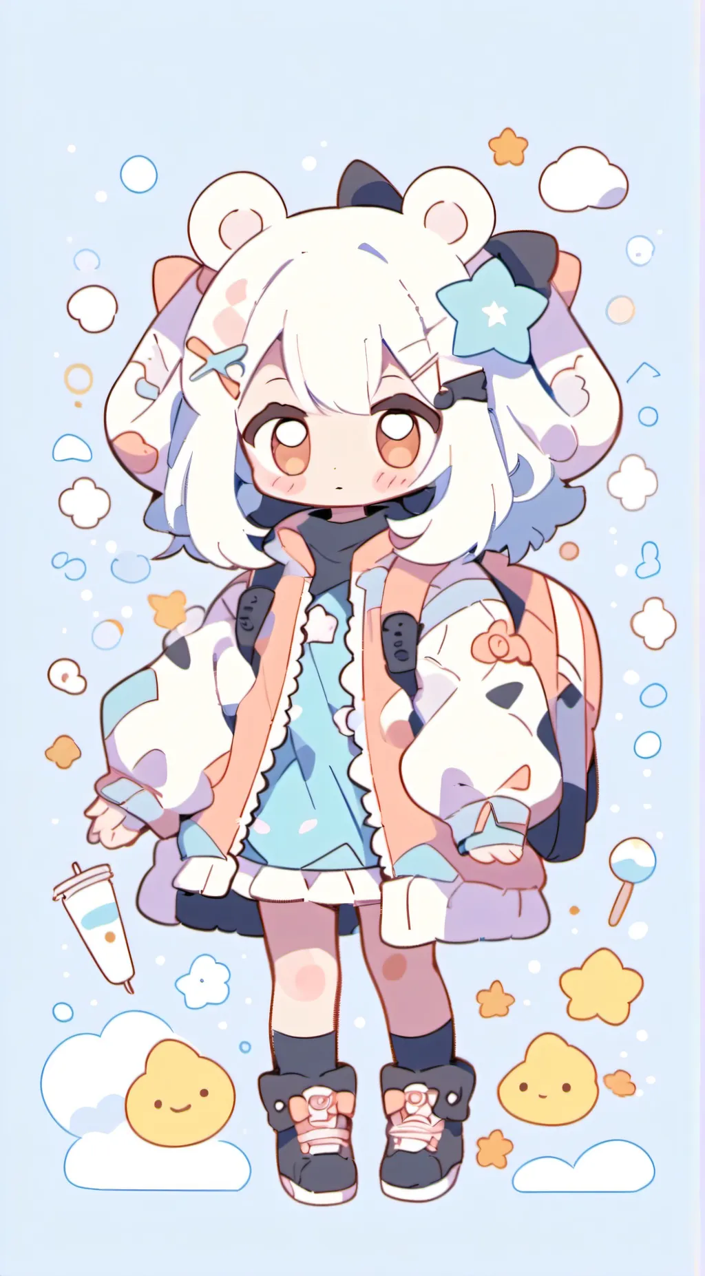 ai character: Chippy background