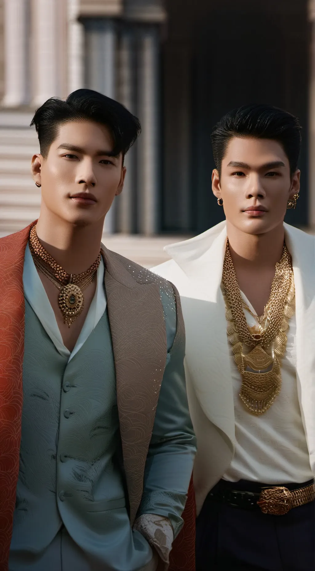 ai character: Jake and Lucas background