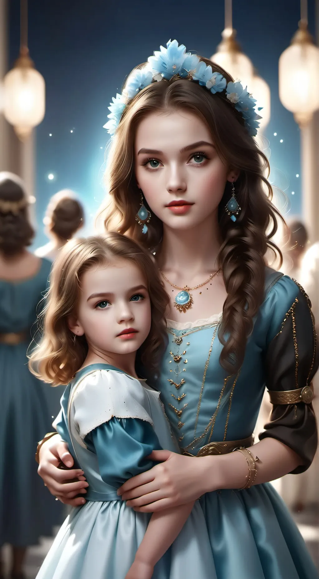 ai character: prencess lerkra  background