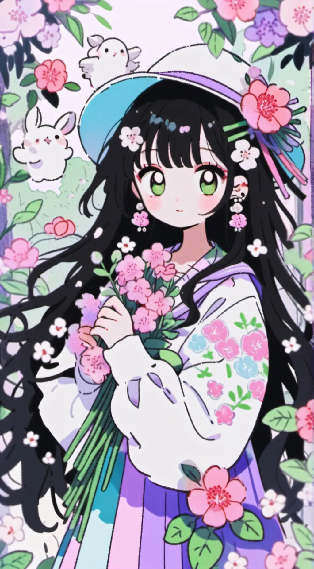 ai character: Oshi No Ko background