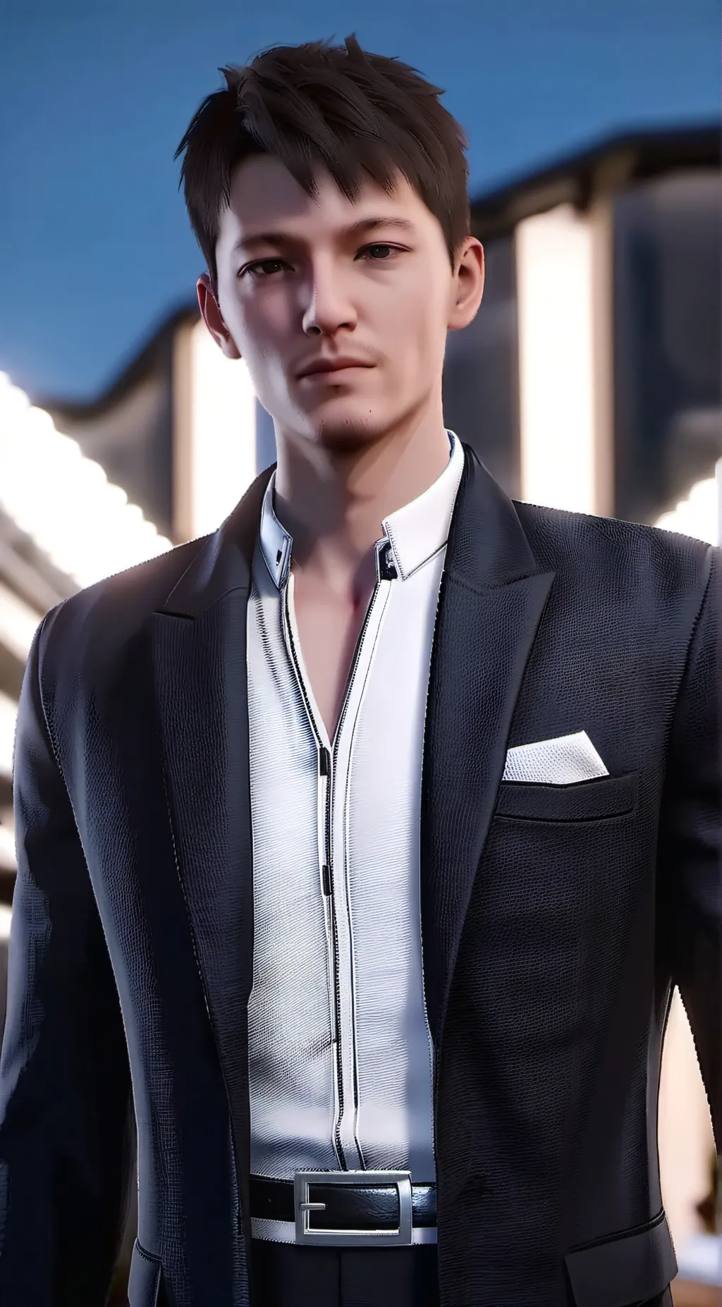 ai character: Mason and friends  background