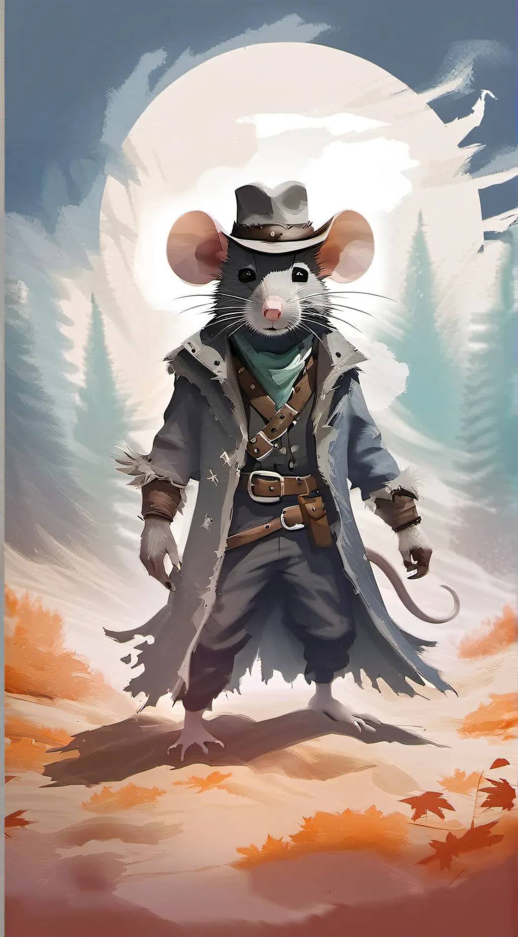 ai character: oskar background