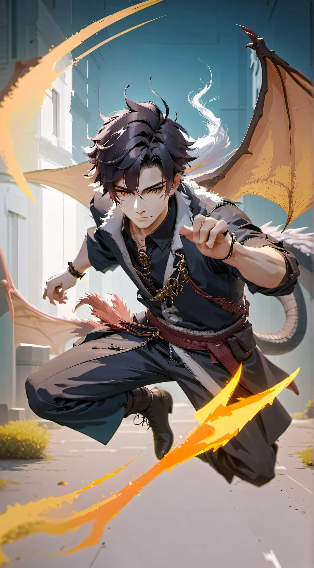 ai character: Harry background