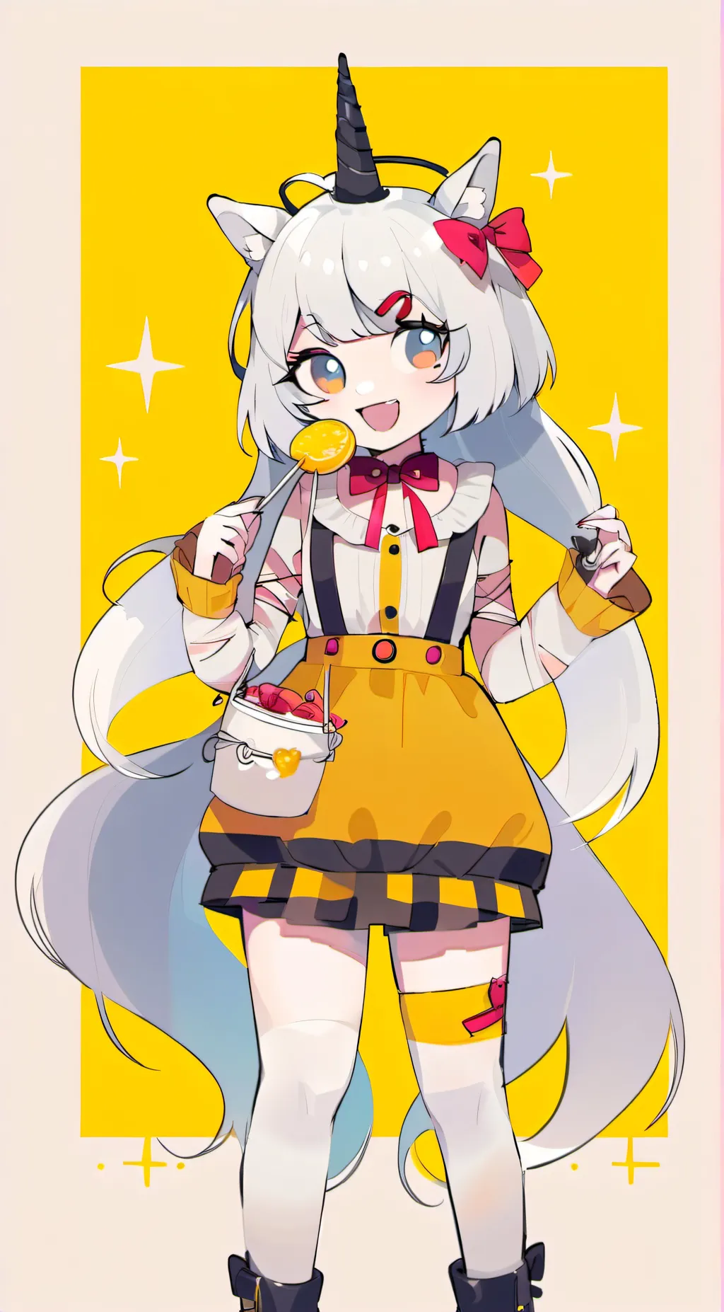 ai character: ~Smiling critters~ background