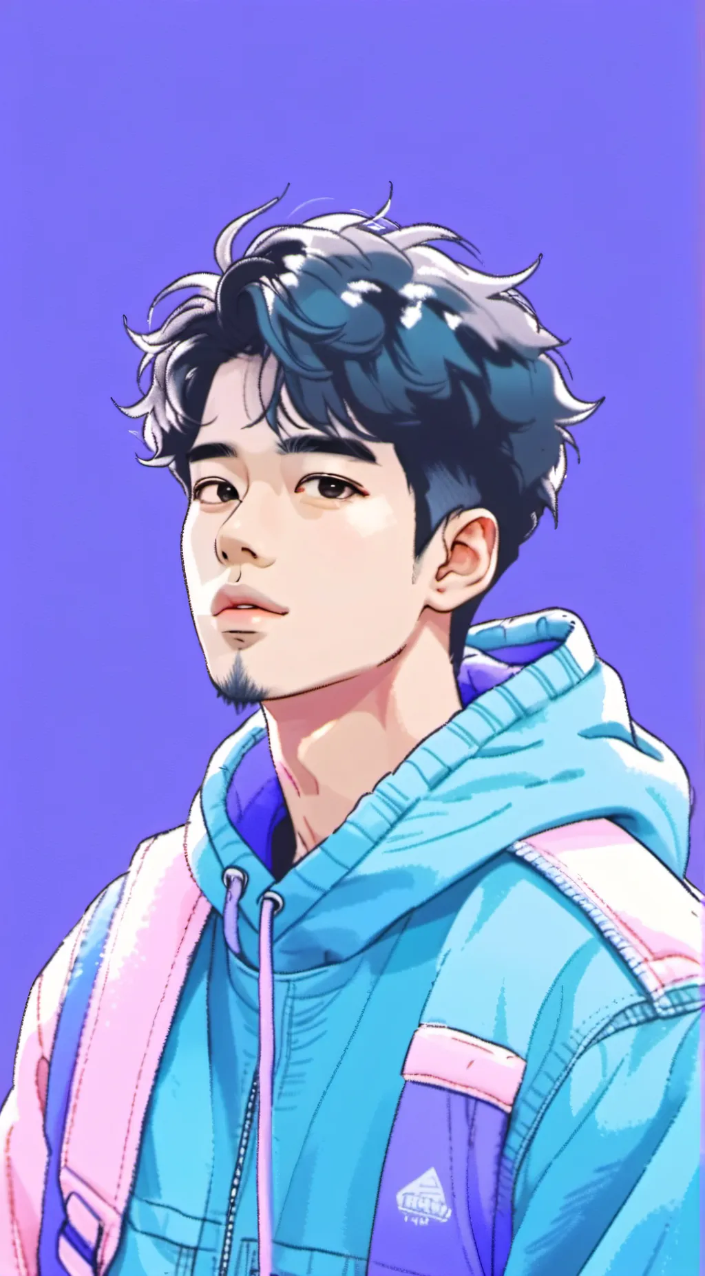 ai character: Drag Ampere background