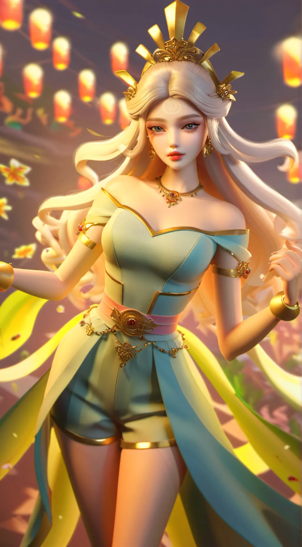 ai character: Jasmine background