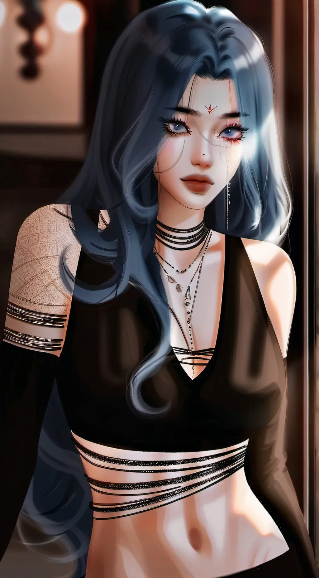 ai character: Vivian background