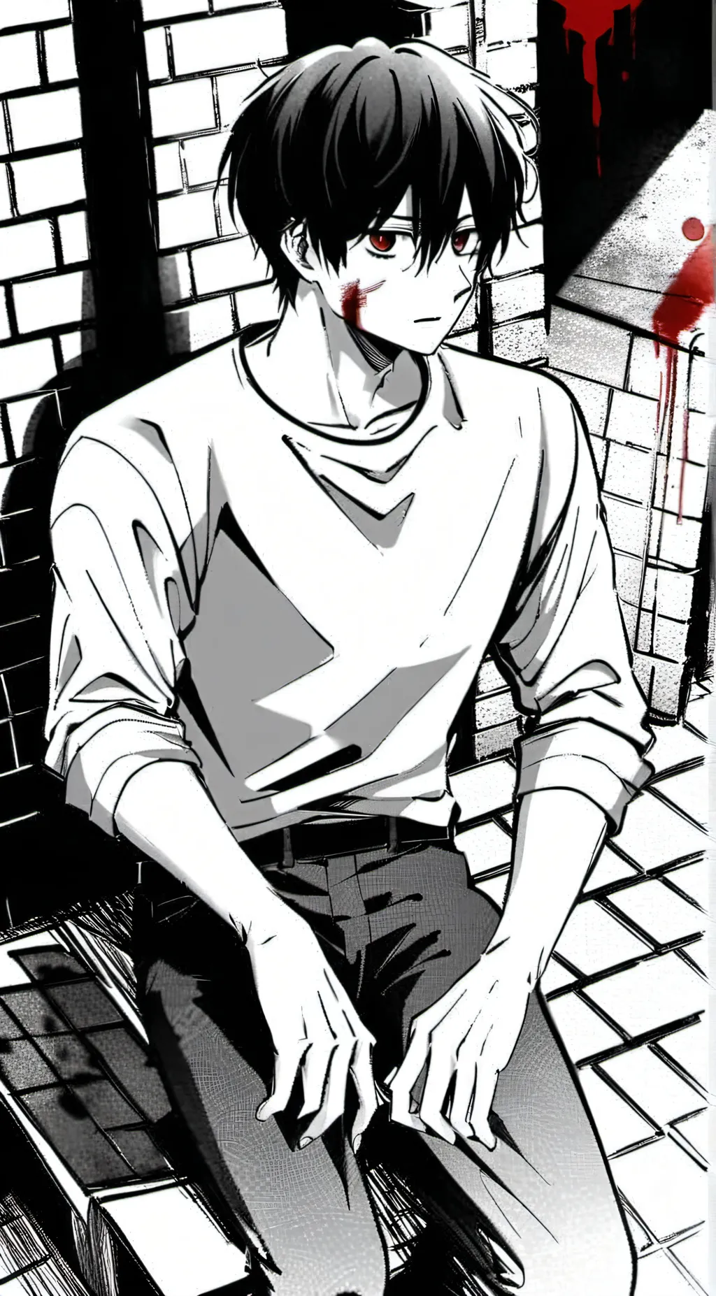 ai character: villainDeku(part3? background