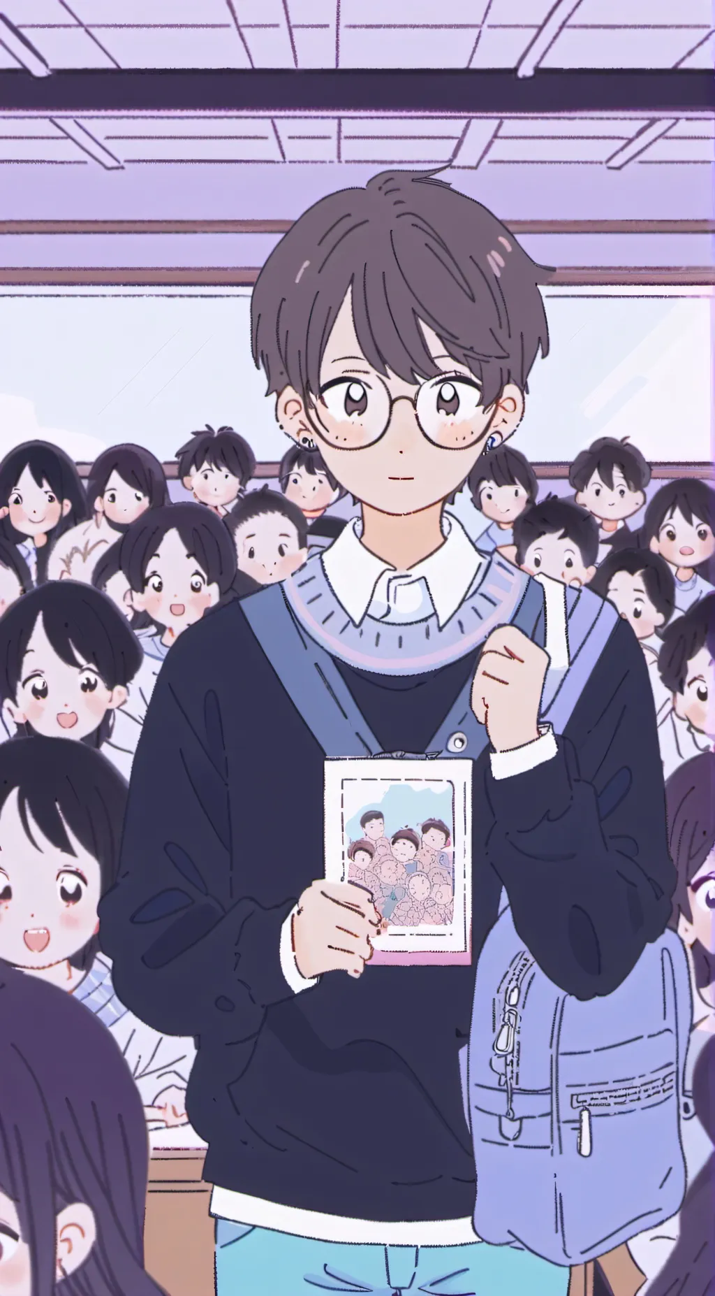 ai character: Magic School background