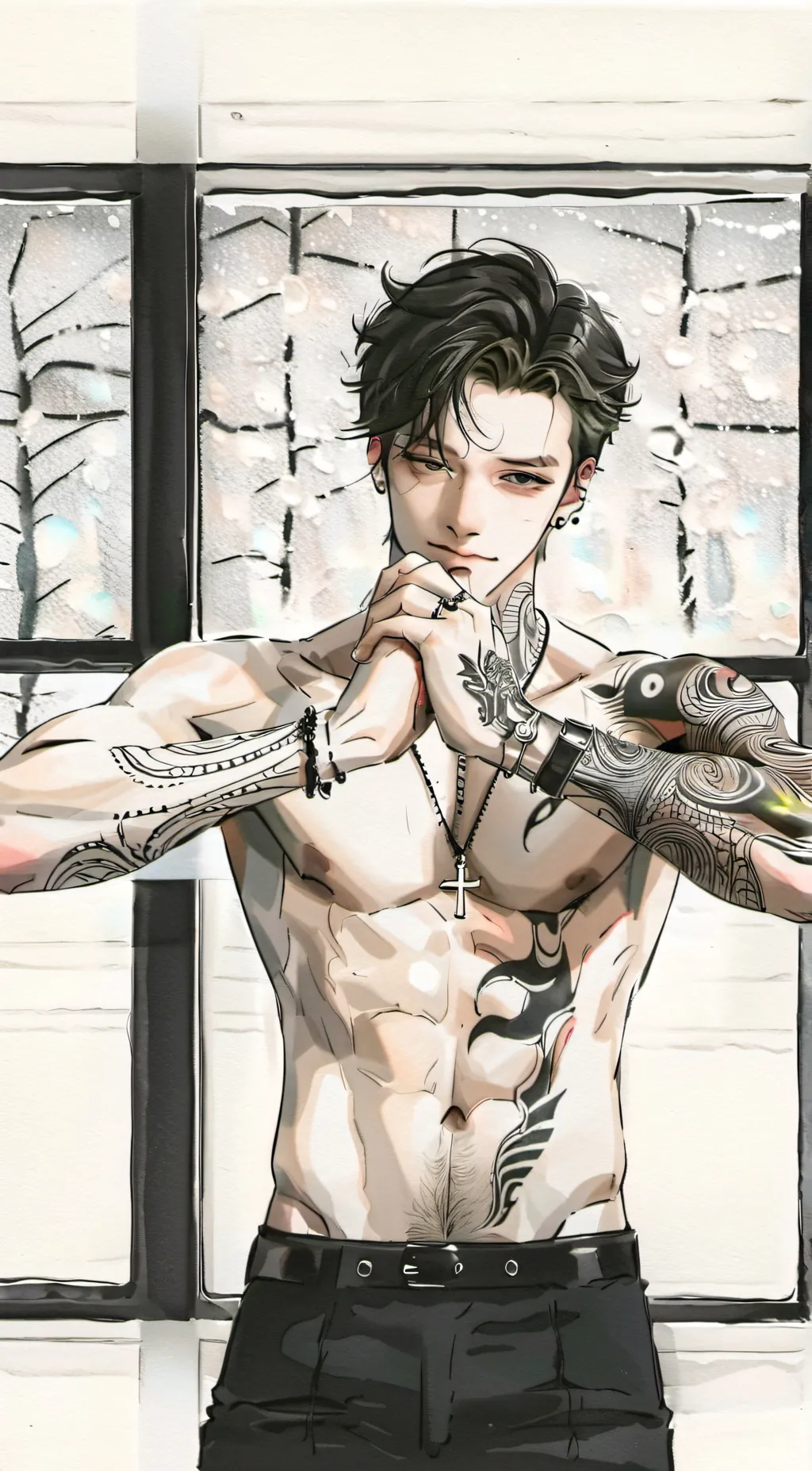 ai character: Montell Brown background