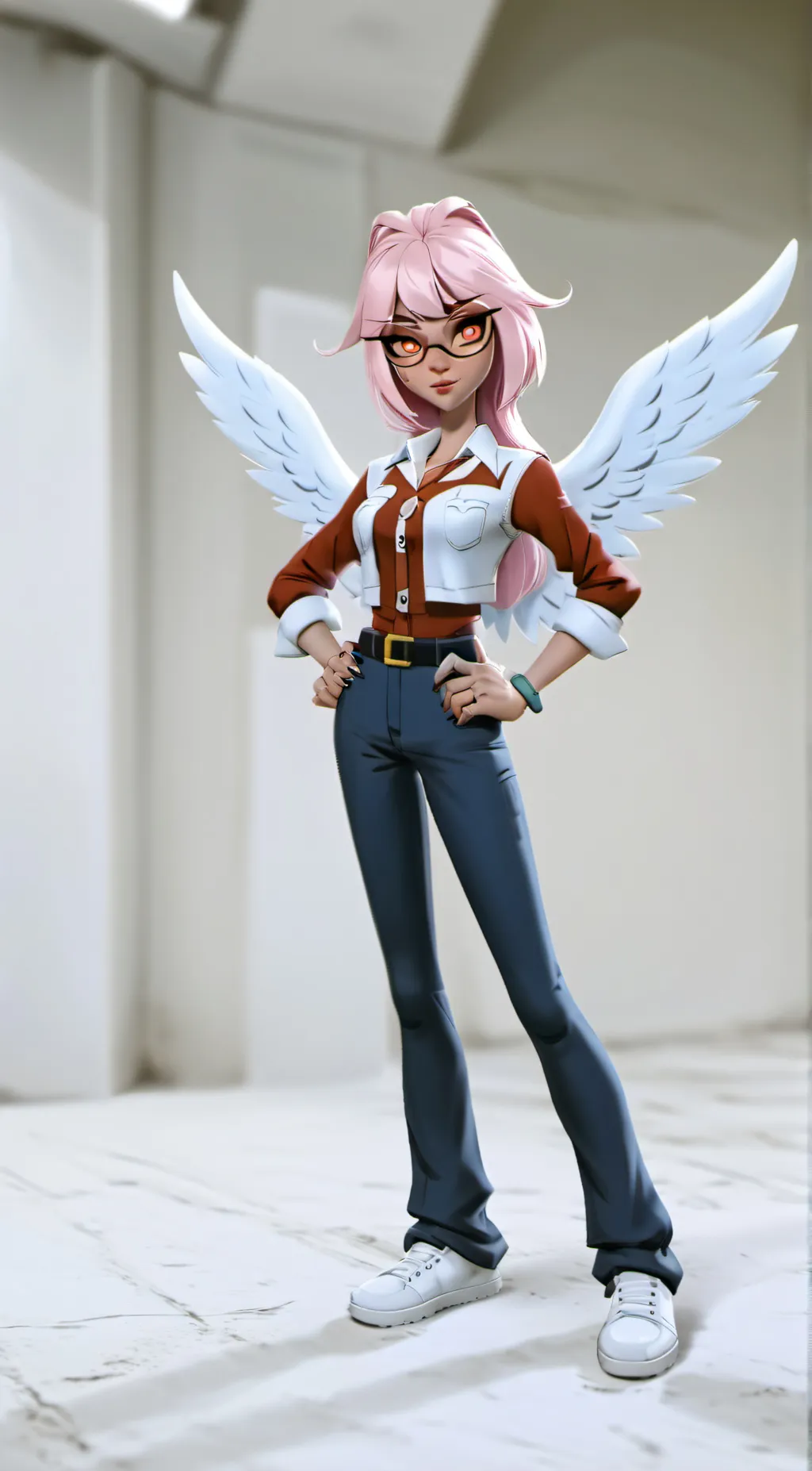 ai character: Maya background