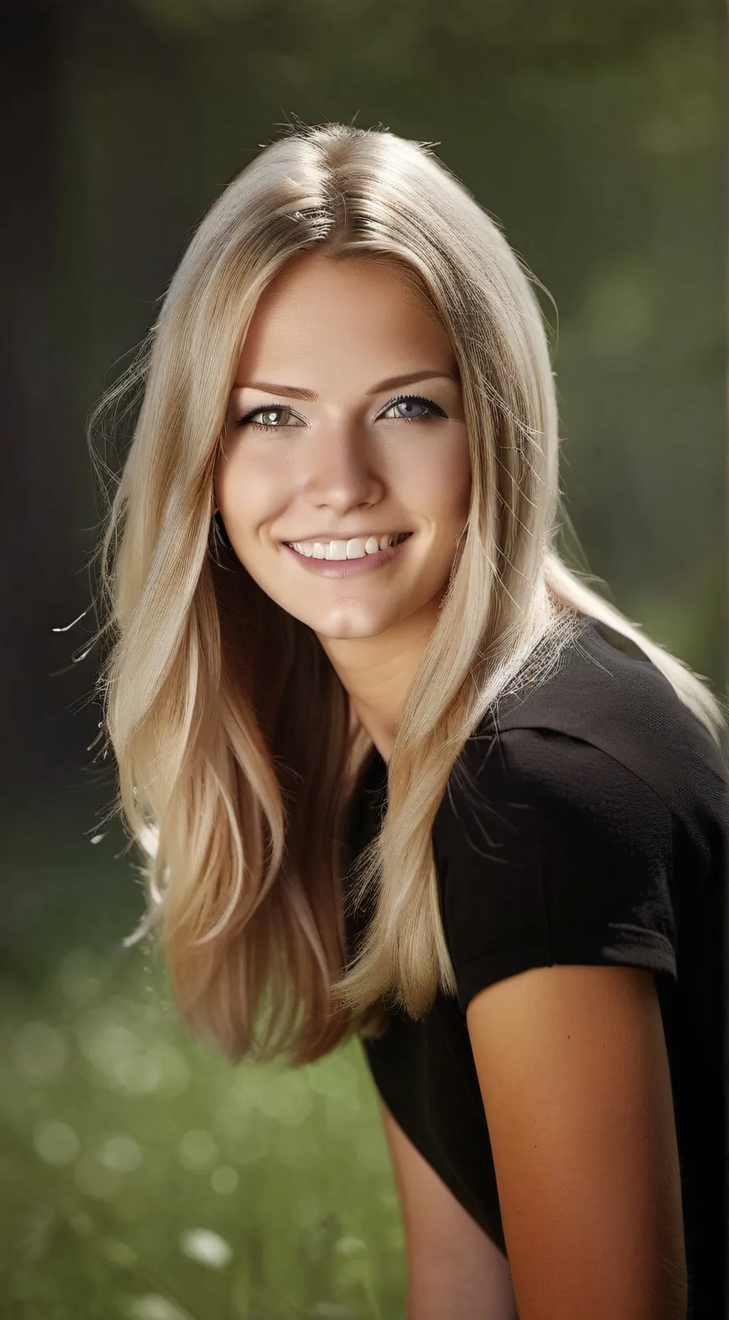 ai character: lily background