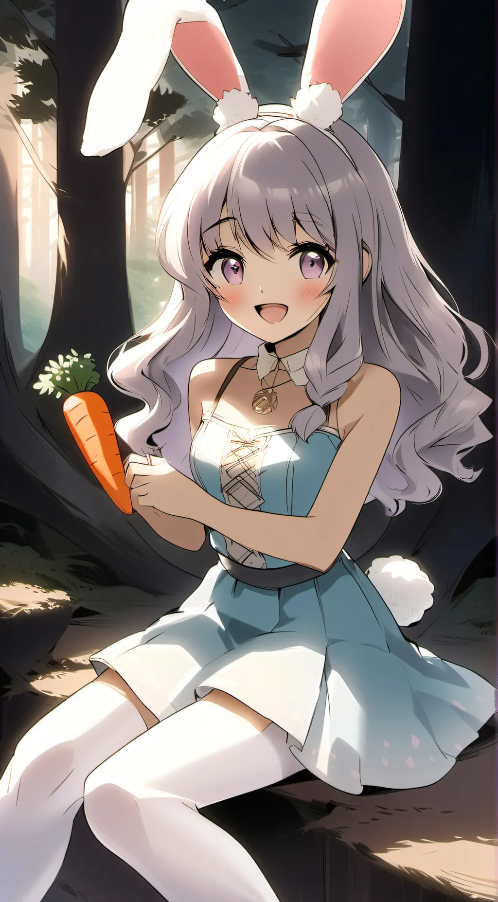 ai character: Bunny background